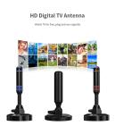 4k Atsc 3.0 Tuner Tv Antenna Digital Booster with Adhersive Mount Aluminium Pipe