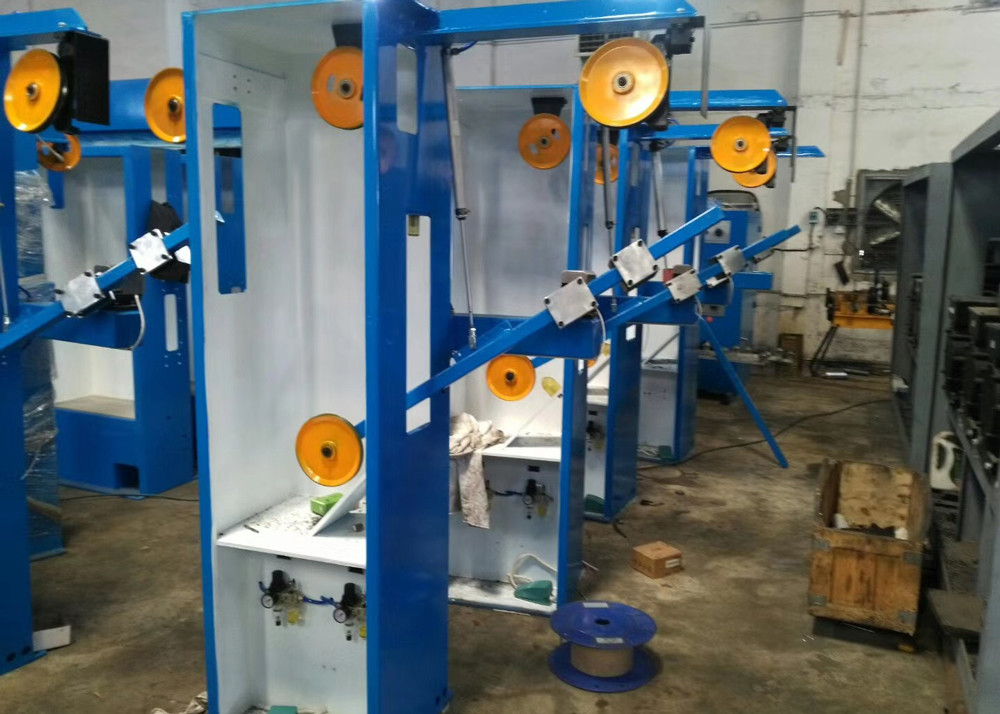 Chinese Brand New 3mm To 0.4mm Intermediate Wire Drawing Machine With Annealer For 1.5 2.5 Electric Cable