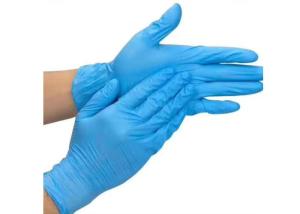 Quality Synthetic Nitrile Examination Gloves / Soft Home Depot Nitrile Gloves wholesale
