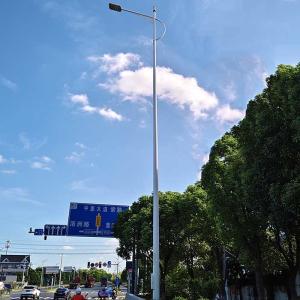 Quality Customizable Design Solar Powered Light Poles Hot Dip Galvanized Steel wholesale