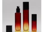 Anti Leakage 40ml Square Empty Cosmetic Bottles Gradient Cosmetic Toner Bottle