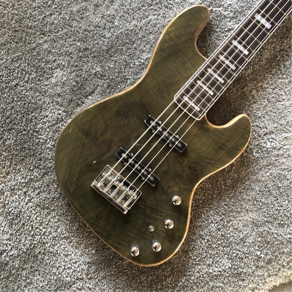 Factory custom shop 5 string bass guitar TBK Basswood body Rosewood finger custom bass guitar
