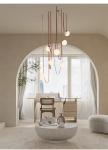 Minimalist Duplex Floor Wabi Sabi Style Designer Villa Belt Living Room Dining