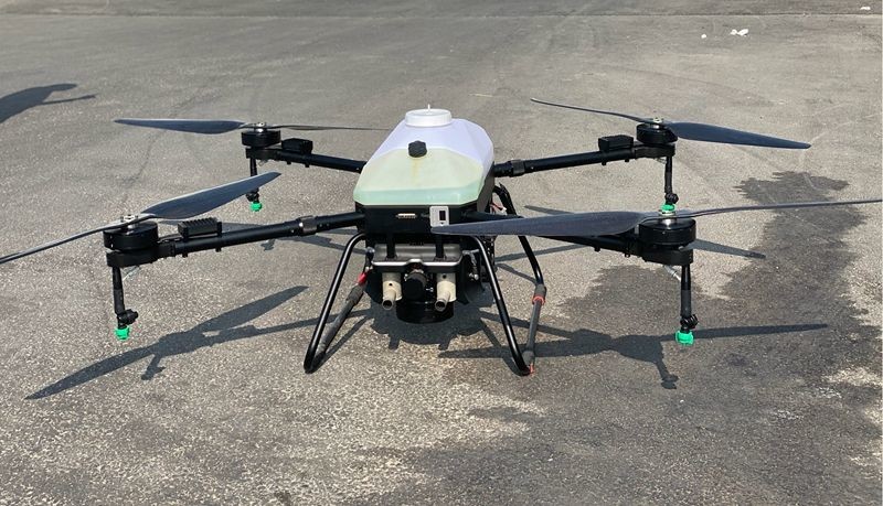 HXSF-412-6000 Oil Electric Multi Rotor 4 Rotor Hybrid Drone Agriculture Industrial