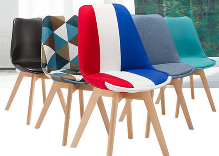 Matte Plastic Eames Dining Chair