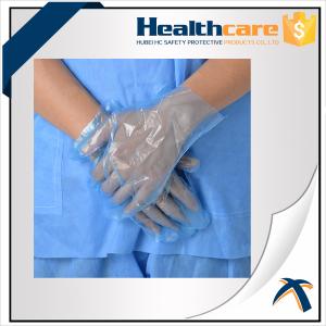 Quality Food Grade LDPE Disposable Protective Gloves 100pcs Prevent Oil Acid wholesale