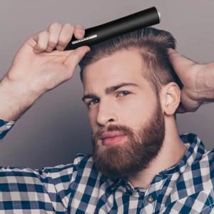 Quality Premium Beard Electric Hair Brush OEM / ODM Portable Heated Straightener Brush wholesale
