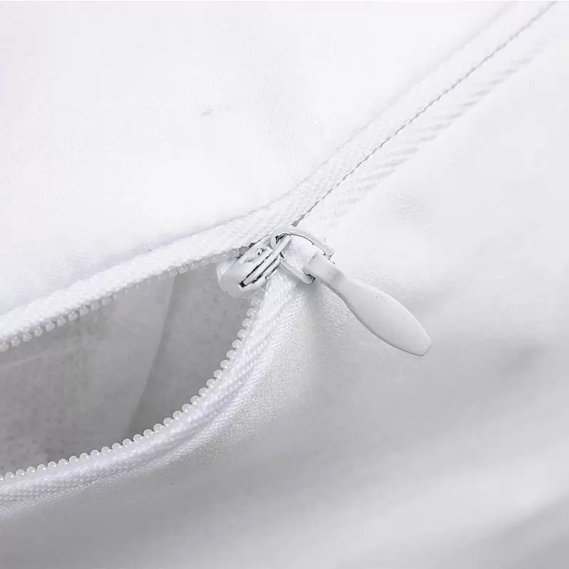 Heart Shape Sublimation Polyester Pillow Case For Heat Transfer Printing