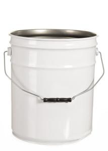 Quality 5 GALLON STEEL PAIL, OPEN HEAD, UNLINED, 28/26 GAUGE wholesale