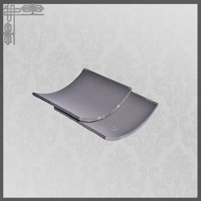 Clay Japanese Roof Tiles Commercial Reconstructing Traditional House Temple