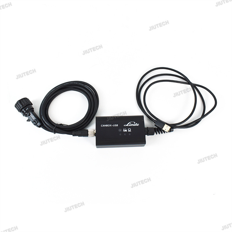 For Linde Canbox USB Doctor Forklift truck Diagnostic Cable linde pathfinder Diagnosis Interface Tool and FZ G1 tablet
