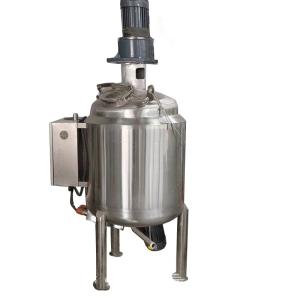 Quality Liquid Thickener Vacuum Mixing Tank Homogenizer 100 Gallon Stainless Steel Mixing Tank wholesale