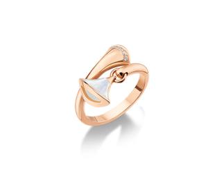 Quality China Jewelry Factory Diamond Ring Brand Design DIVA 18K Gold Rings -350830 wholesale