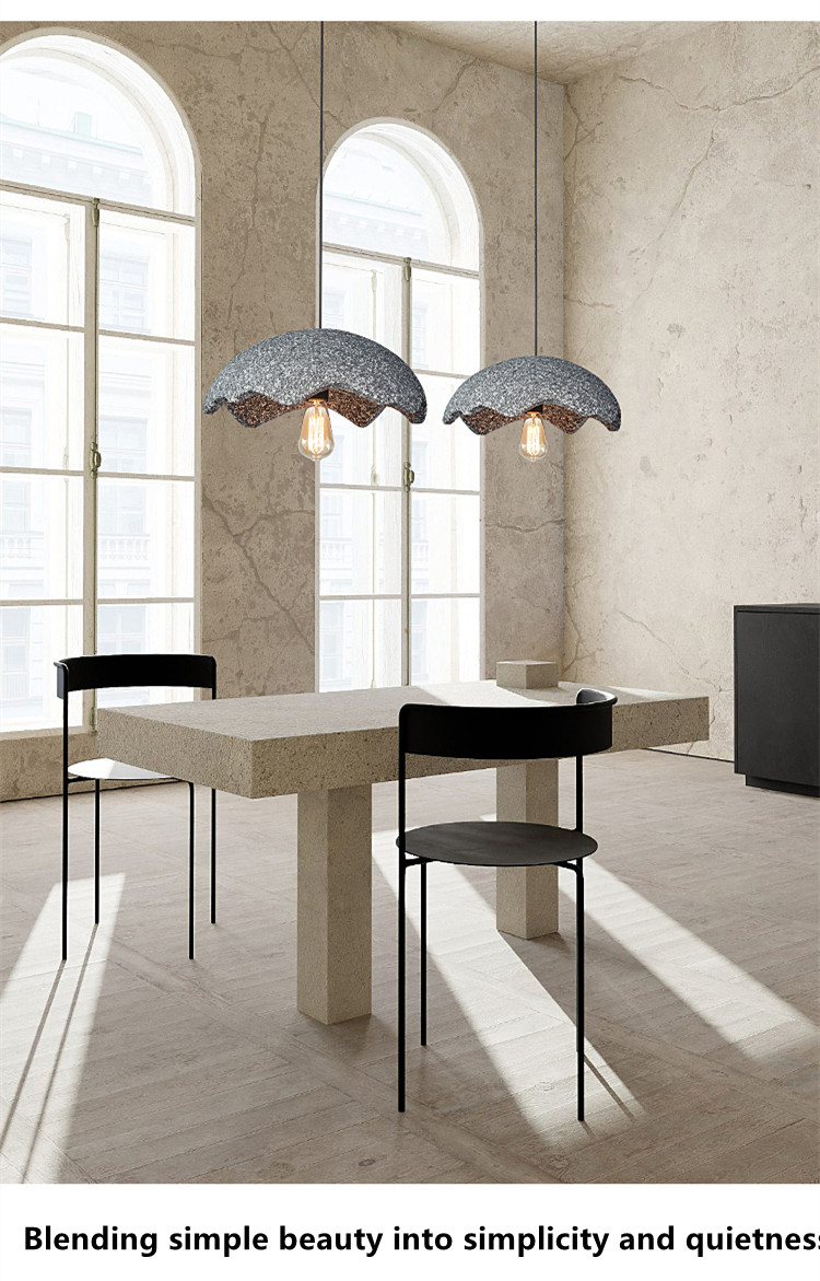 Nordic Restaurant Wabi Sabi LED Chandeliers Designer Home Decoration Pendant Lights（WH-VP-177)