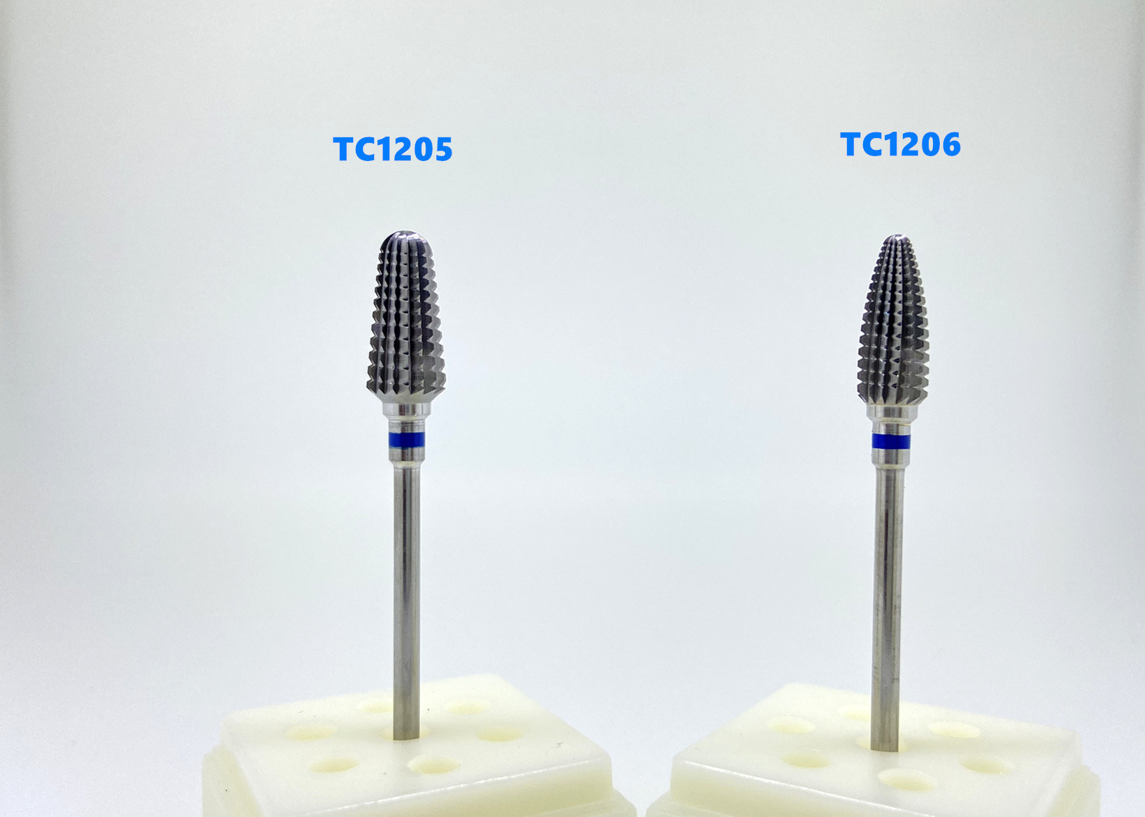 Straight Edge Dental Diamond Burs Sharp Tungsten Carbide Grinder For Crown