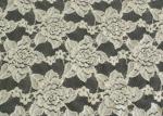 Custom Nylon Spandex Brushed Lace Fabric Anti Static 125cm Width CY-LQ0038