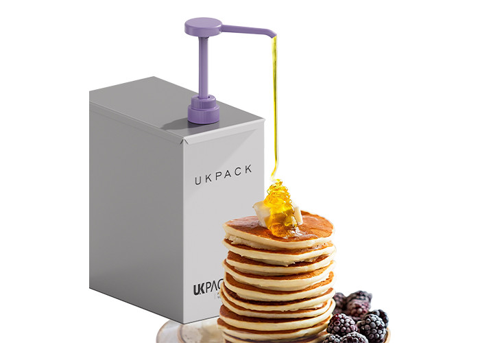 UKR30 Series Round Button Dispenser - Precision 15ml/30ml Dosing For Sauces & Condiments | Food-Grade PP | 38mm/43mm Neck Size | Custom Colors & Logo
