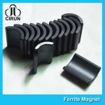 Y30 Grade Ferite Arc Magnets For Motors Ferite Ceramic Motor Arc Magnets