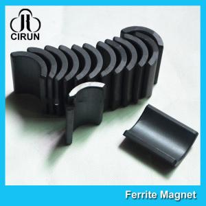 Quality Y30 Grade Ferite Arc Magnets For Motors Ferite Ceramic Motor Arc Magnets wholesale