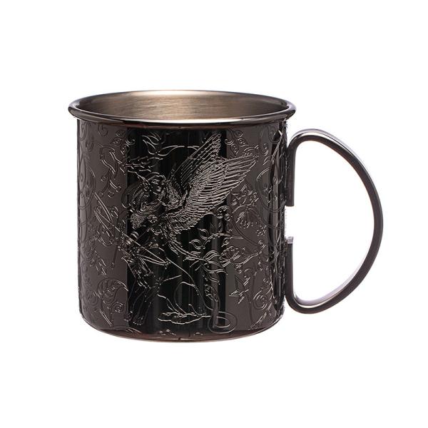LFGB Stainless Steel Wine Glass Black Mule Mug For Cocktail Wedding Gift