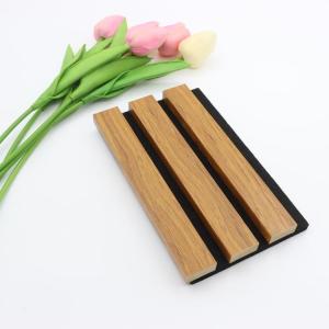 Quality 600*21mm Acoustic Panels Board Eco Friendly Bamboo Fiber Akupanel Wooden wholesale