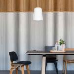 High NRC MDF Acoustic Wood Slat Panels , Office Slatted Wood Acoustic Panels