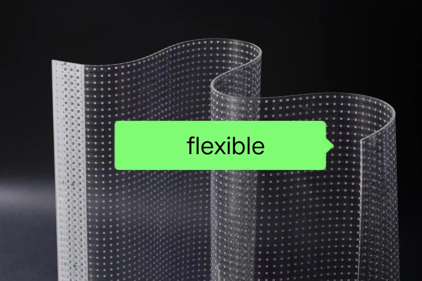 Transparent Self Adhesive LED Display Film Ultra-Thin Video Wall Digital Signage Billboard TV