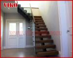 Straight Stringer Staircase VK06S 304 Stainless steel glass stainoff,stainless