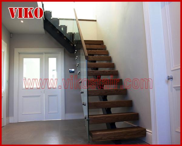 Straight Stringer Staircase VK06S 304 Stainless steel glass stainoff,stainless