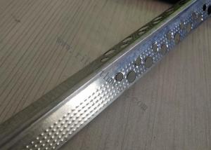 Quality 2cm Wing Galvanized Perforated Metal Corner Bead 0.25mm Thickness wholesale