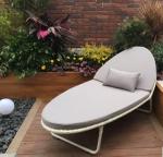 Outdoor Furniture Balcony Leisure Recline Rattan Chair Beach Lounger Swimming