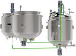 Three Layers Vacuum Homogenizer Machine Steam/Electricity Heating