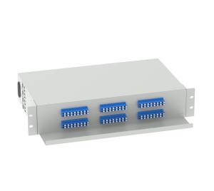 Quality Sub Optic Distribution Frame 48 Ports 19 Inch LC UPC Patch Panel for Network FTTH Best wholesale
