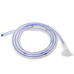 120cm Silicone PVC Stomach Tube , Fr8-Fr18 Gastro Nasal Tube