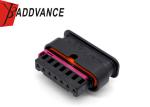 5QF973707A Waterproof Female 7 Pin 1.2mm Sensor Connector For Volkswagen Audi