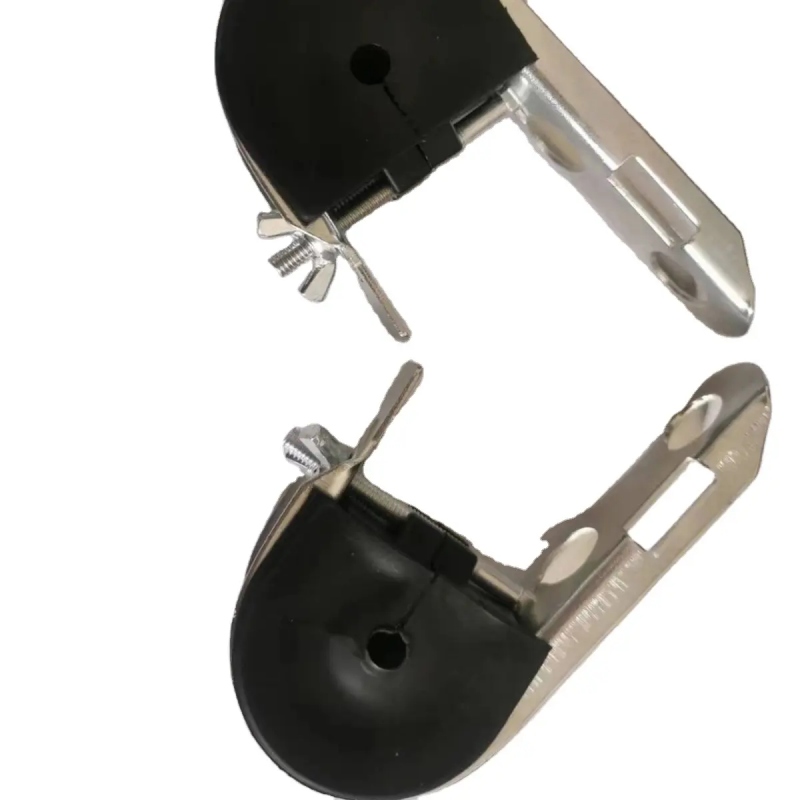 10-15MM Max.Diameter Fitting Stainless J Hook Suspension Clamp for ADSS Optical Cable