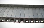 SS304 Stainless Steel Wire Mesh Conveyor Belt Slat Chain