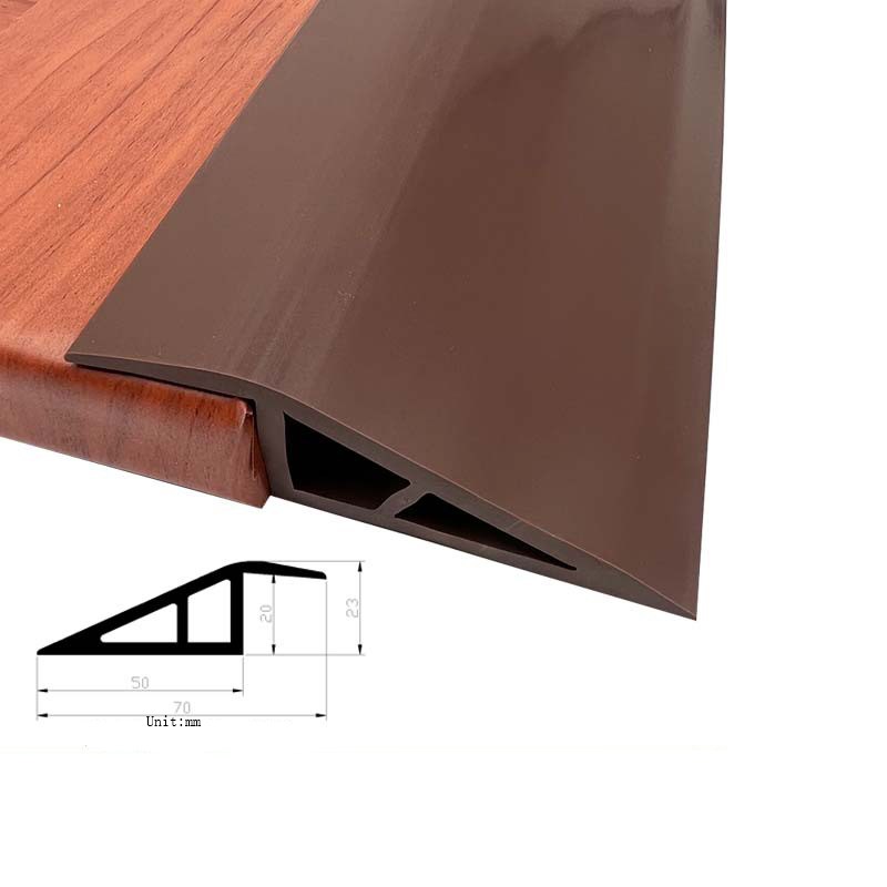 Cutting Service Offered Vinyl PVC Sheet Transition Strip for Easy Carpet Edge Finishing