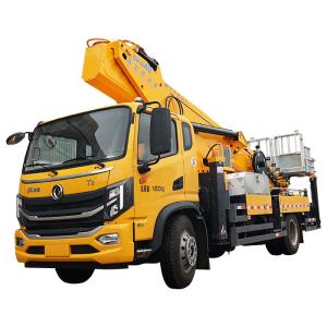 Quality 2022 New Design 40 m man lift boom telescopic boom aerial lift truck for sale wholesale