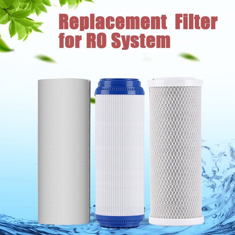 10 inch 5 micron Sediment PP UDF CTO Filter Cartridge for Whole House Water Purification System