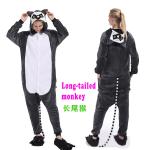 Adult Bodysuit with 20 Animal Cartoon Patterns Microfiber Flannel Fleece