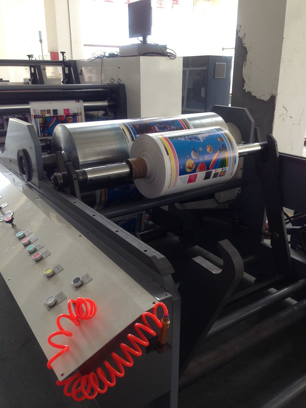 Flexography Color Paper Cup Printing Machine with Muti-Colors 2/3/4/5/6