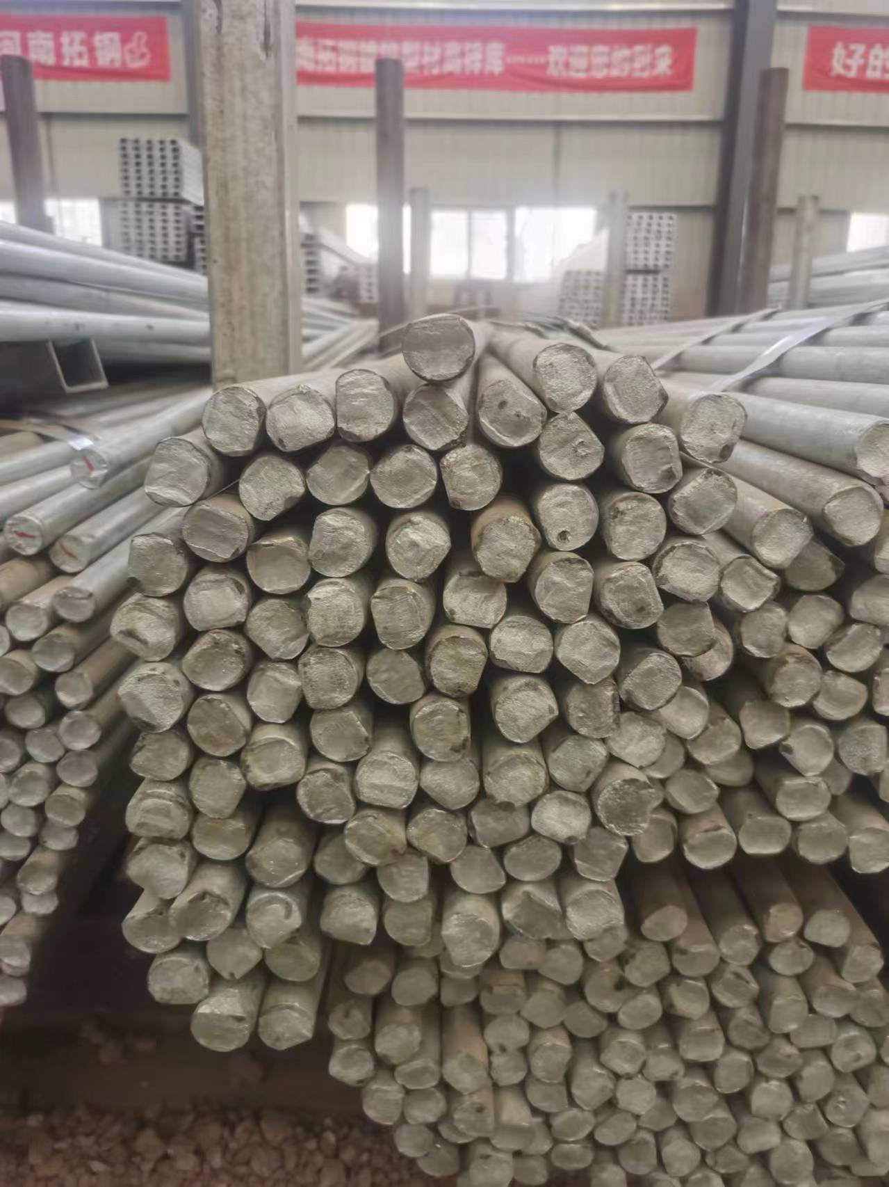 GB Standard Hot Dip Galvanized Round Steel for Welding Applications