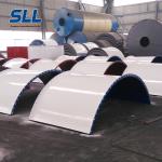 Horizontal Design Grain Storage Silo , LSY230 100 Ton Bulk Cement Silo