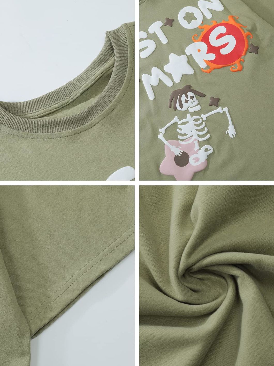 Customizable Design High Quality Men&prime;s Loose Box Body Fit Heavyweight Cotton T-Shirt for Men