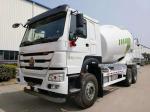 Mobile Sinotruk Howo 6x4 Used Concrete Mixer Truck