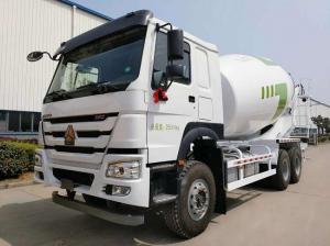 Quality Diesel Power 25000kgs Used Howo Trucks , Used Concrete Cement Mixer Truck wholesale