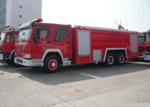 Quality 6X4 LHD Water Foam Pumper Rescue Fire Truck wholesale
