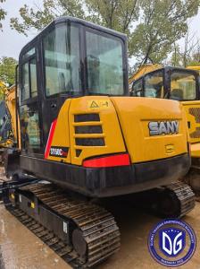 Quality Mini Excavator Sale Sy60 6 Ton Used SANY Excavator Used Excavator Hydraulic Machine wholesale