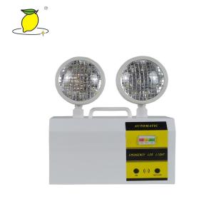 Quality High Brightness 5000mah LiFePO4 Twin Spot Emergency Light wholesale